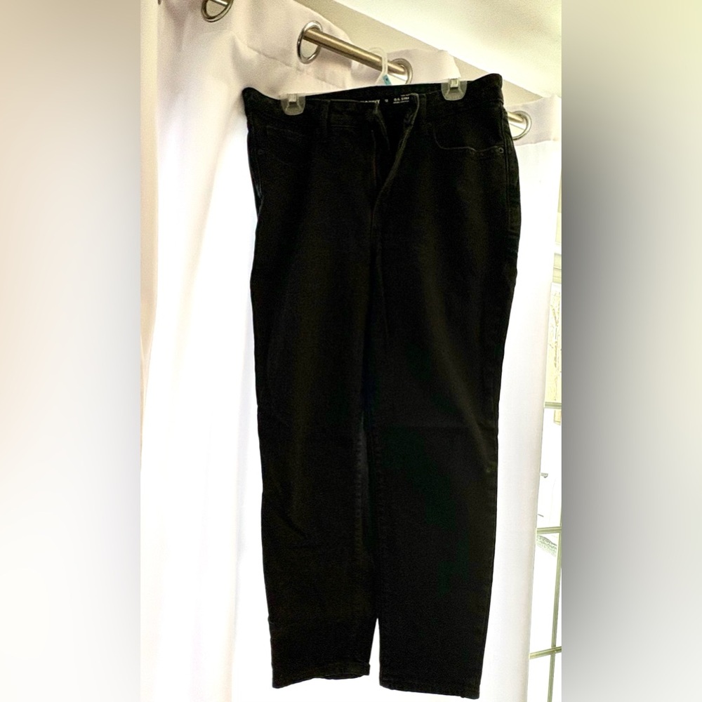Old Navy Women’s High-Rise Black Jeans Size 12